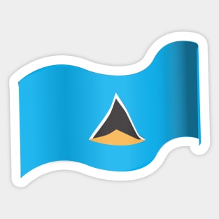 Saint Lucia Sticker